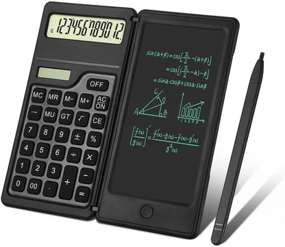 Folding note-taking Calculator.