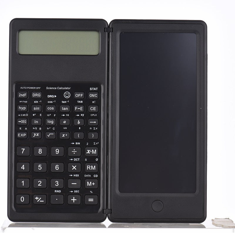 Folding note-taking Calculator.